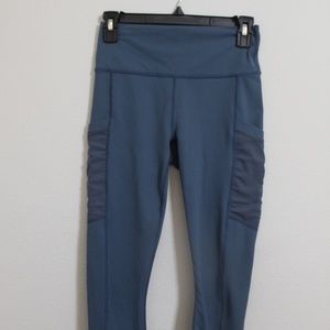 FABLETICS Cropped PowerHold Leggings with Mesh Pockets